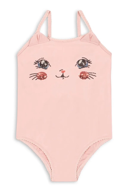 Ολόσωμο παιδικό μαγιό Konges Sløjd KITTY SWIMSUIT GRS KS104922.PPY2 ροζ SS26