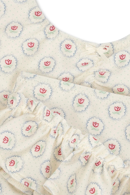 Παιδικό μαγιό δύο τεμαχίων Konges Sløjd MALTI BIKINI GRS μπεζ KS104978.PPY2