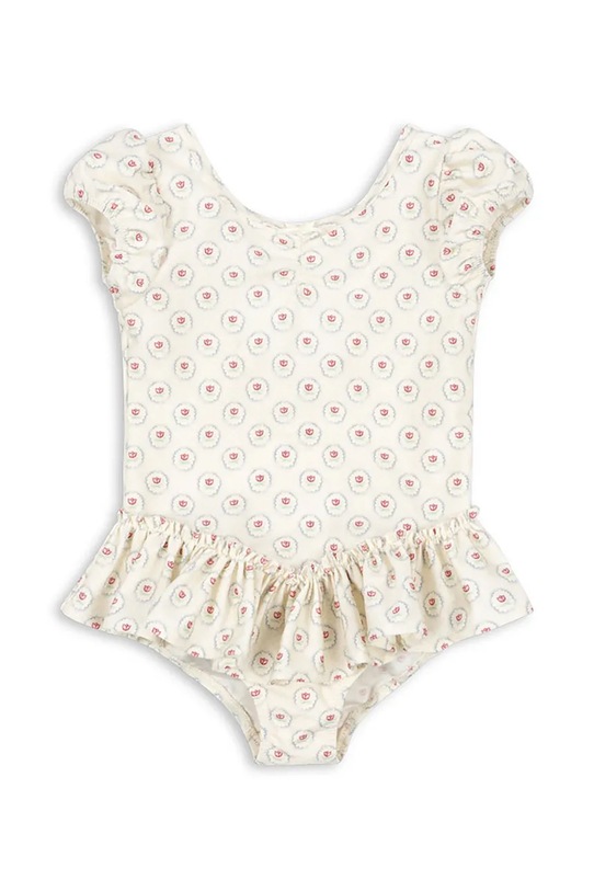 Ολόσωμο παιδικό μαγιό Konges Sløjd MALTI SWIMSUIT GRS KS104980.PPY2 μπεζ SS26