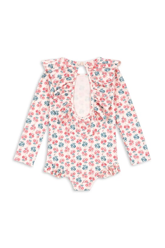 Konges Sløjd jednoczęściowy strój kąpielowy dziecięcy MANUCA LS SWIMSUIT GRS KS104989.PPY2 różowy SS26