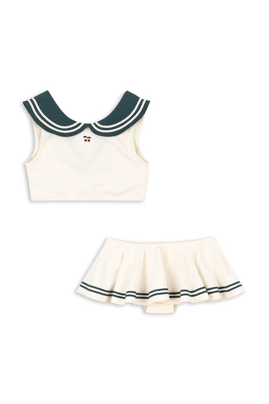Παιδικό μαγιό δύο τεμαχίων Konges Sløjd SAILOR BIKINI GRS μαλακό μπεζ KS105063.PPY2