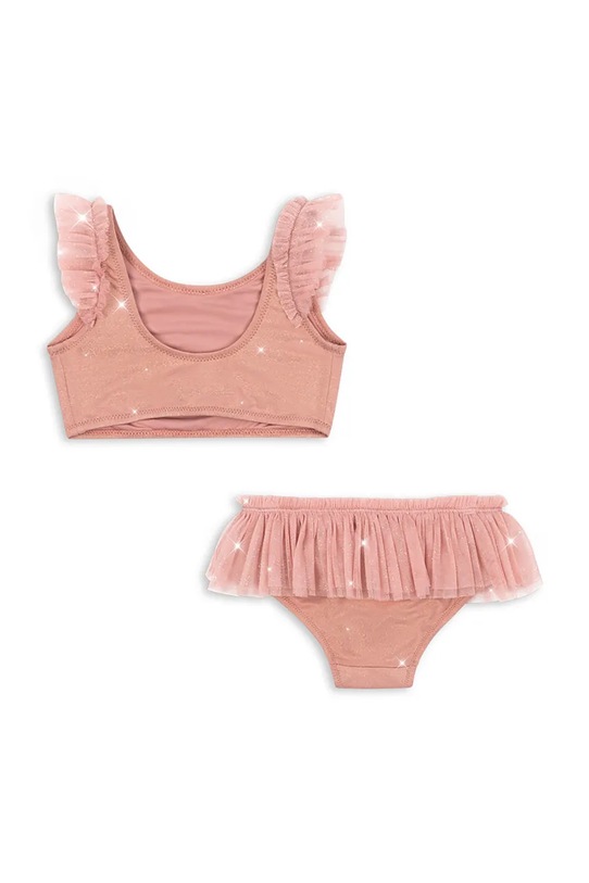 Dziewczynka Konges Sløjd dwuczęściowy strój kąpielowy dziecięcy AMANDINE BIKINI KS104631.PPY2 różowy