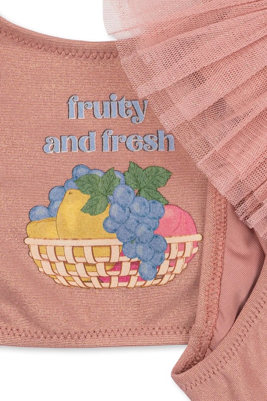 Konges Sløjd dwuczęściowy strój kąpielowy dziecięcy AMANDINE BIKINI różowy KS104631.PPY2