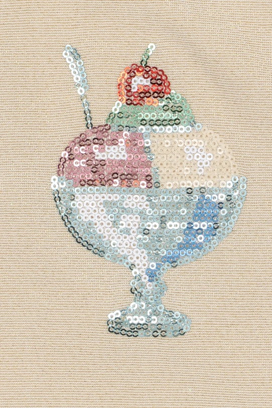 Konges Sløjd jednoczęściowy strój kąpielowy dziecięcy AMANDINE SWIMSUIT KS104633.PPY2 beżowy