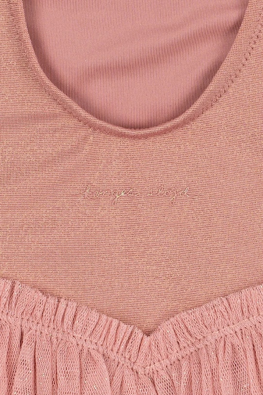 Dziewczynka Konges Sløjd jednoczęściowy strój kąpielowy dziecięcy AMANDINE SWIMSUIT KS104633.PPY2 różowy