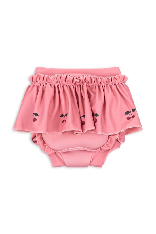 Konges Sløjd figi kąpielowe dziecięce BOBBI FRILL SWIM SHORTS KS104702.PPY2 różowy SS26