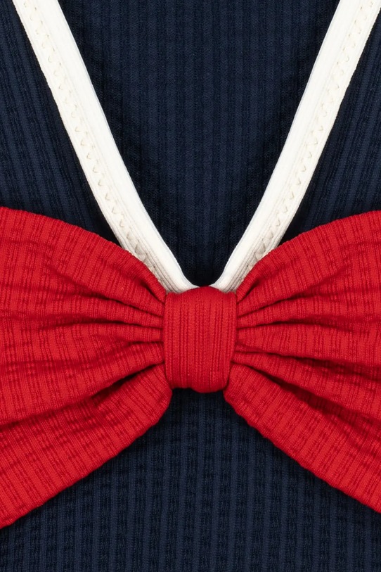 Konges Sløjd jednoczęściowy strój kąpielowy dziecięcy BOWIE SWIMSUIT GRS granatowy KS104711.PPY2