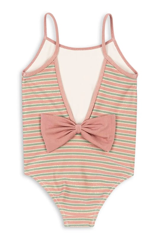 Konges Sløjd jednoczęściowy strój kąpielowy dziecięcy BOWWOW SWIMSUIT miękka beżowy KS104715.PPY2