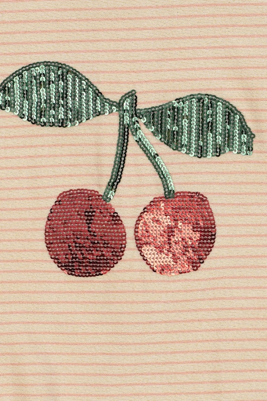 Konges Sløjd jednoczęściowy strój kąpielowy dziecięcy JADE LS SWIMSUIT beżowy KS104856.PPY2