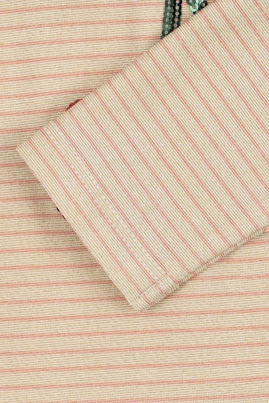 Konges Sløjd jednoczęściowy strój kąpielowy dziecięcy JADE LS SWIMSUIT KS104856.PPY2 beżowy