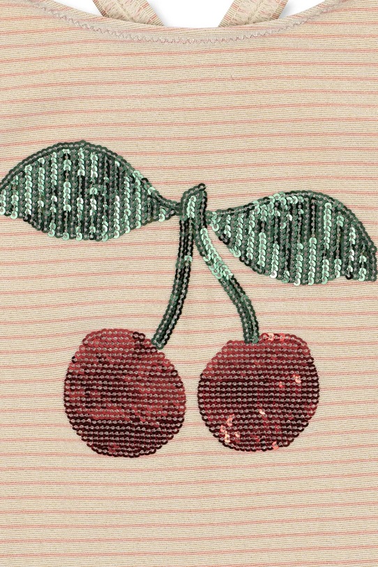 Konges Sløjd jednoczęściowy strój kąpielowy dziecięcy JADE SWIMSUIT beżowy KS104860.PPY2