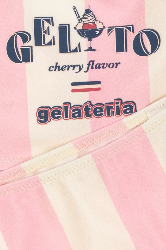 Dziewczynka Konges Sløjd strój kąpielowy dwuczęściowy dziecięcy POMIA BIKINI KS105039.PPY2 różowy