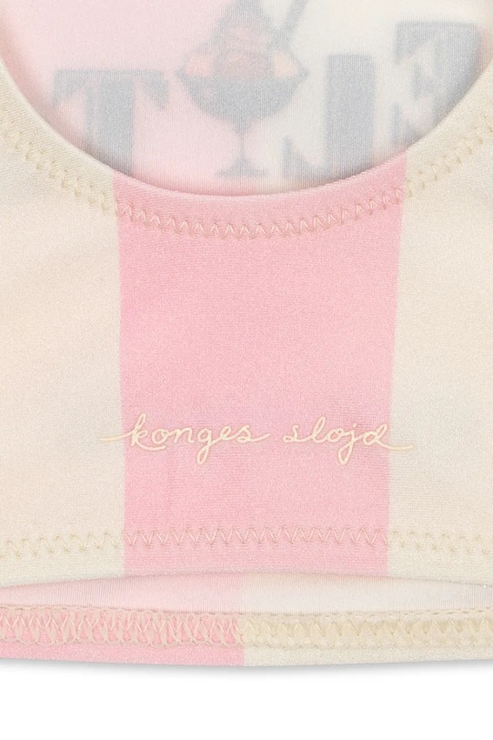 Konges Sløjd strój kąpielowy dwuczęściowy dziecięcy POMIA BIKINI różowy KS105039.PPY2