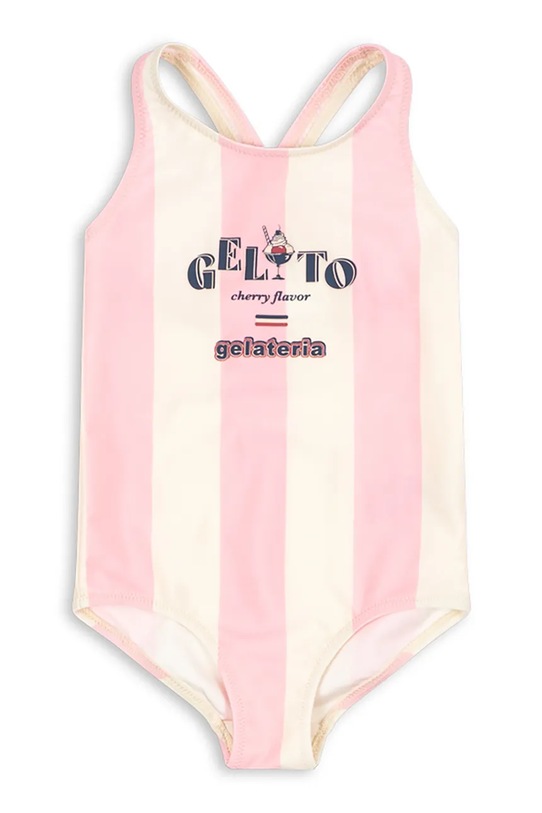 Konges Sløjd jednoczęściowy strój kąpielowy dziecięcy POMIA SWIMSUIT KS105040.PPY2 różowy SS26