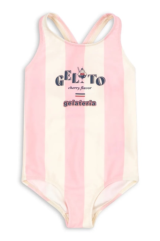 Konges Sløjd jednoczęściowy strój kąpielowy dziecięcy POMIA SWIMSUIT KS105040.PPY2 różowy SS26