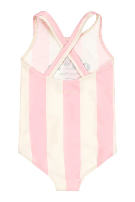Dziewczynka Konges Sløjd jednoczęściowy strój kąpielowy dziecięcy POMIA SWIMSUIT KS105040.PPY2 różowy