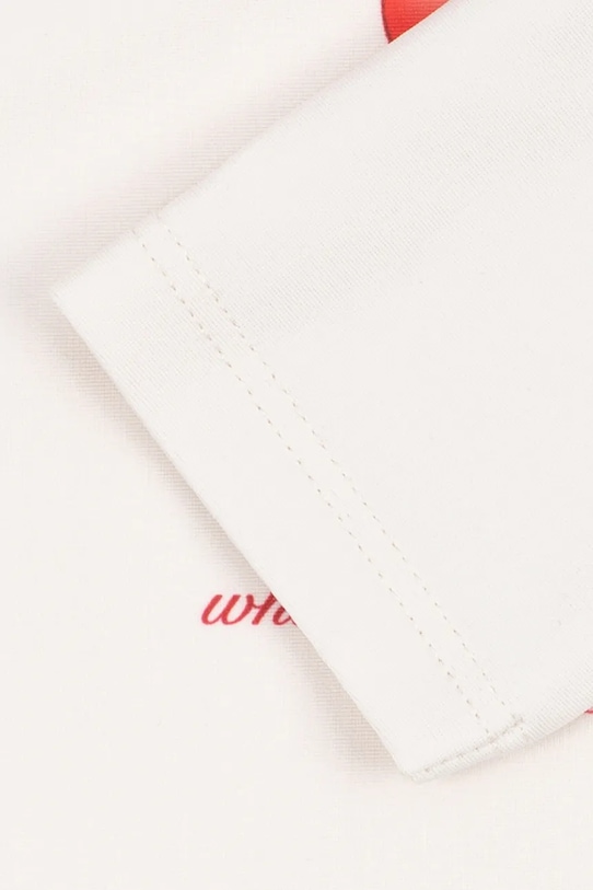 Konges Sløjd jednoczęściowy strój kąpielowy dziecięcy VILJA LS SWIMSUIT GRS KS105119.PPY2 biały