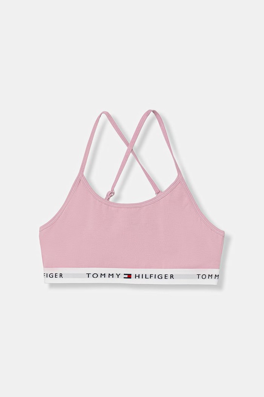 Tommy Hilfiger biustonosz dziecięcy 2-pack UG0UG00755.PPY2 różowy SS26