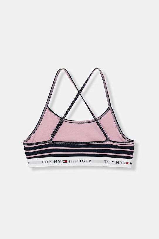 Tommy Hilfiger biustonosz dziecięcy 2-pack UG0UG00755.PPY2 różowy