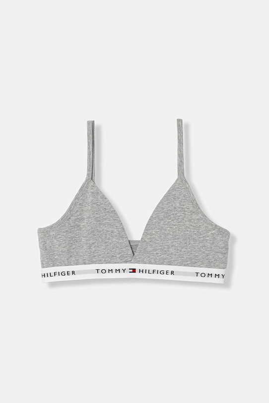 Tommy Hilfiger biustonosz dziecięcy bawełniany z elastanem 2-pack UG0UG00806.PPY2 biały SS26