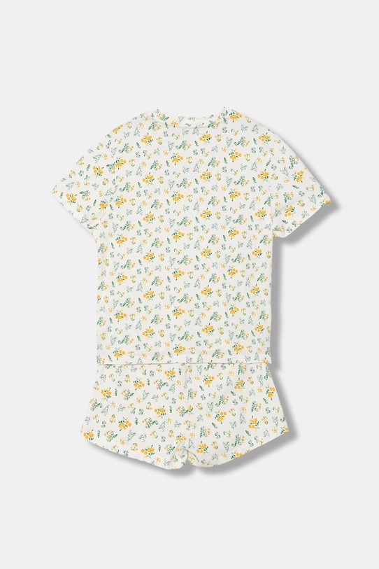 Tommy Hilfiger пижама от две части за деца от памук с еластан UG0UG00818.PPY2 бежов SS26