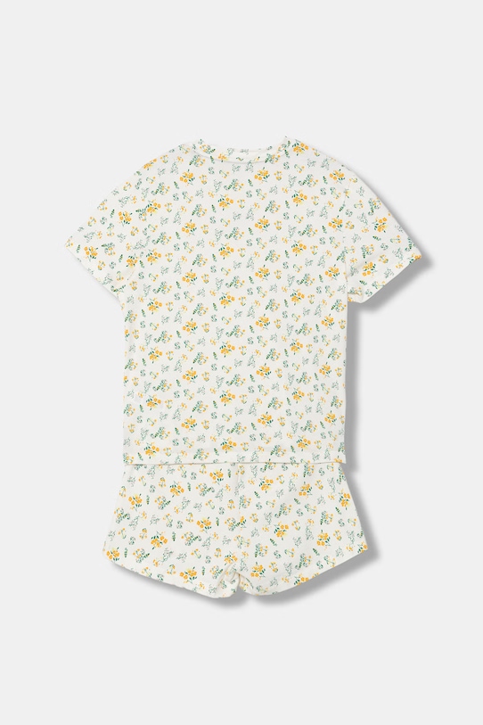 Tommy Hilfiger пижама от две части за деца от памук с еластан UG0UG00818.PPY2 бежов SS26