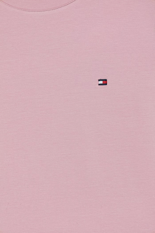 Tommy Hilfiger пижама от две части за деца от памук с еластан розов UG0UG00818.PPY2