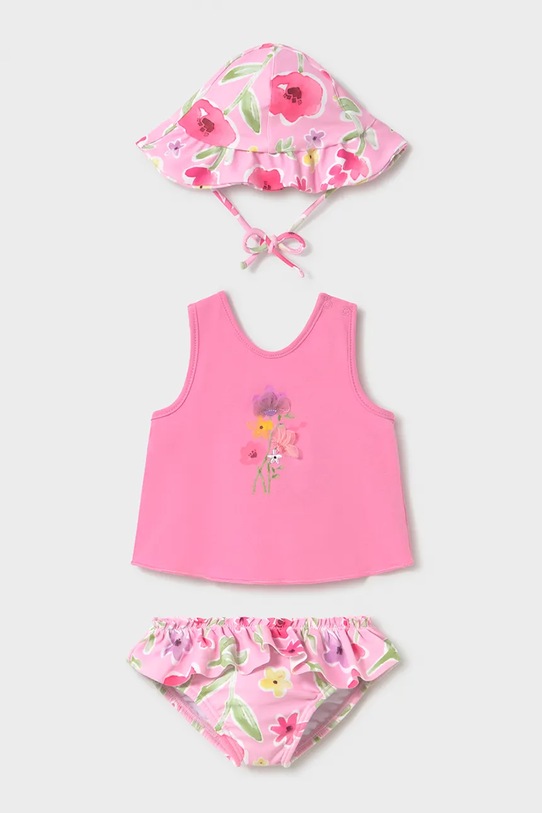 Mayoral Newborn costum de baie din două piese pentru bebeluși moale roz 1636.2V.Newborn.PPY2