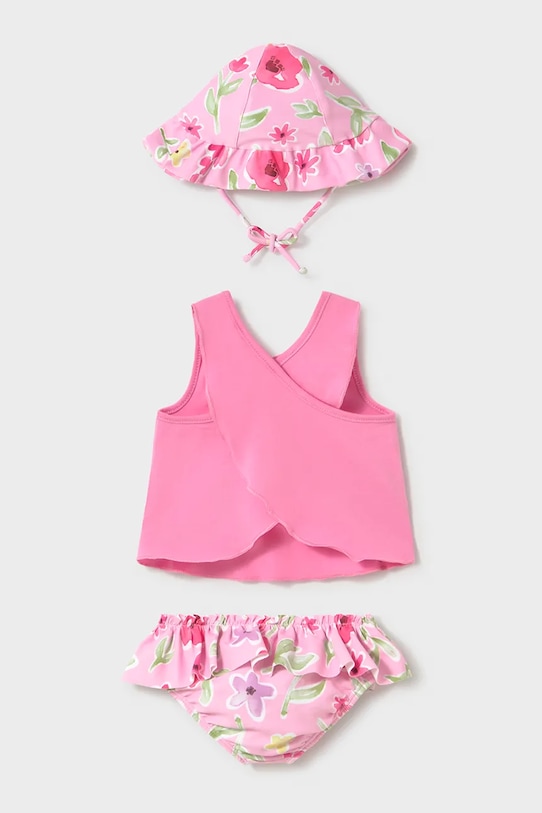 Дитячий роздільний купальник Mayoral Newborn 1636.2V.Newborn.PPY2 рожевий SS26
