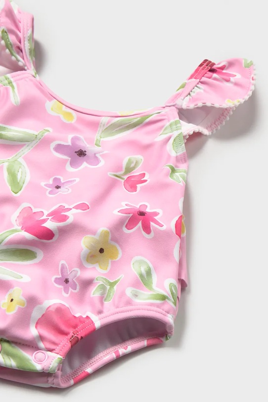 Dziewczynka Mayoral Newborn jednoczęściowy strój kąpielowy niemowlęcy 1737.2Q.Newborn.PPY2 różowy