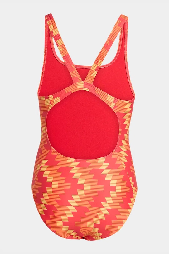 adidas Performance strój kąpielowy jednoczęściowy dziecięcy KR4887 czerwony SS26