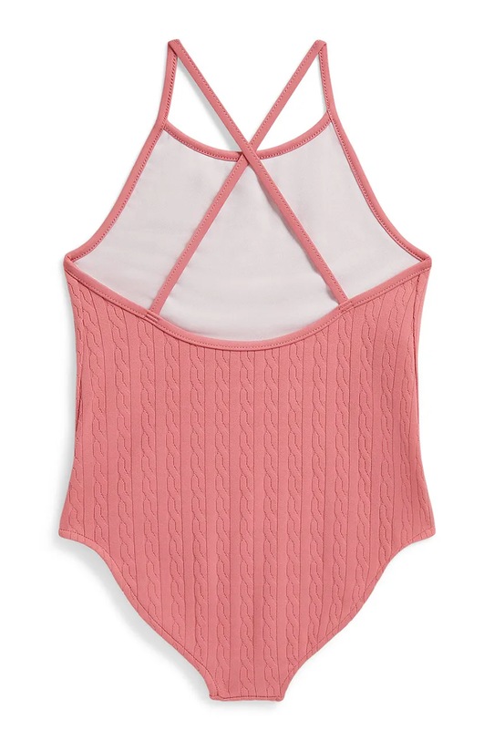 Dziewczynka Polo Ralph Lauren strój kąpielowy jednoczęściowy dziecięcy 312A11510003 różowy