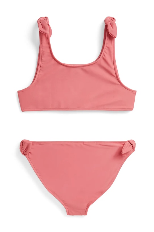 Polo Ralph Lauren strój kąpielowy dwuczęściowy dziecięcy 313A11286001 różowy SS26