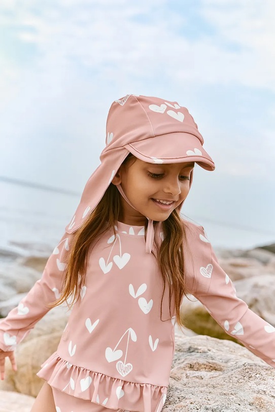 Liewood μαγιό δύο τεμαχίων Παιδικά Dagny Swim Set πορτοκαλί LW19668.PPY2