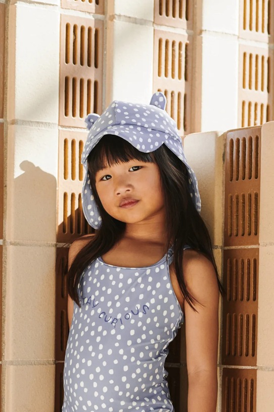 BIMBA Liewood costume da bagno intero per bambini Suna Printed Swimsuit LW20659.PPY2 violetto