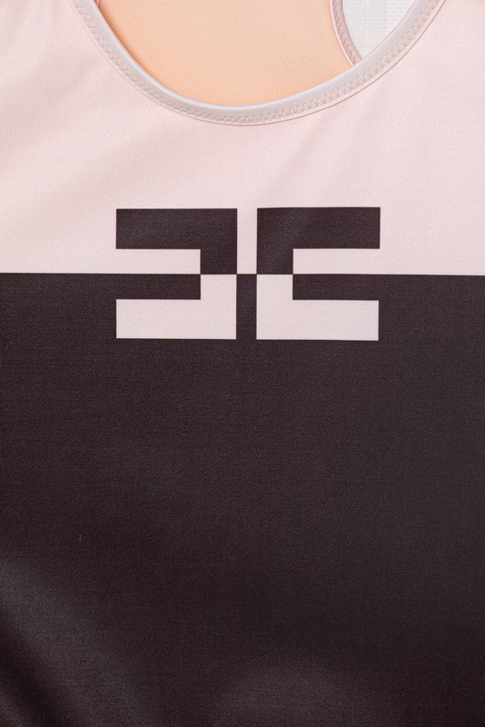 Dziewczynka Elisabetta Franchi strój kąpielowy jednoczęściowy dziecięcy EFSW026.C.JT004.140.158 brązowy