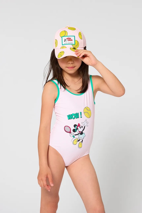 Ολόσωμο παιδικό μαγιό Marc Jacobs μαλακό ροζ W60756.114.150