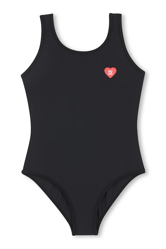 Детский слитный купальник HUGO G01025.156.162 чёрный SS26