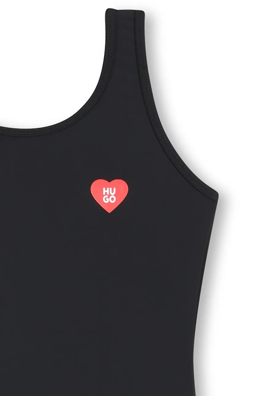 Детский слитный купальник HUGO чёрный G01025.114.150