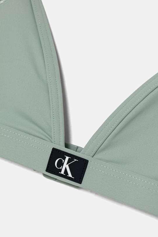 Calvin Klein Jeans strój kąpielowy dwuczęściowy dziecięcy zielony KY0KY00092.PPY2