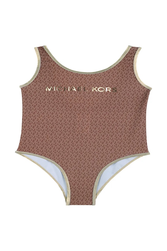 Dječji jednodijelni kupaći kostim Michael Kors mekana smeđa R30560.114.150