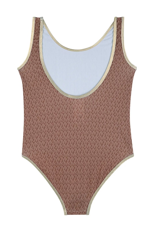 Dječji jednodijelni kupaći kostim Michael Kors R30560.114.150 smeđa SS26