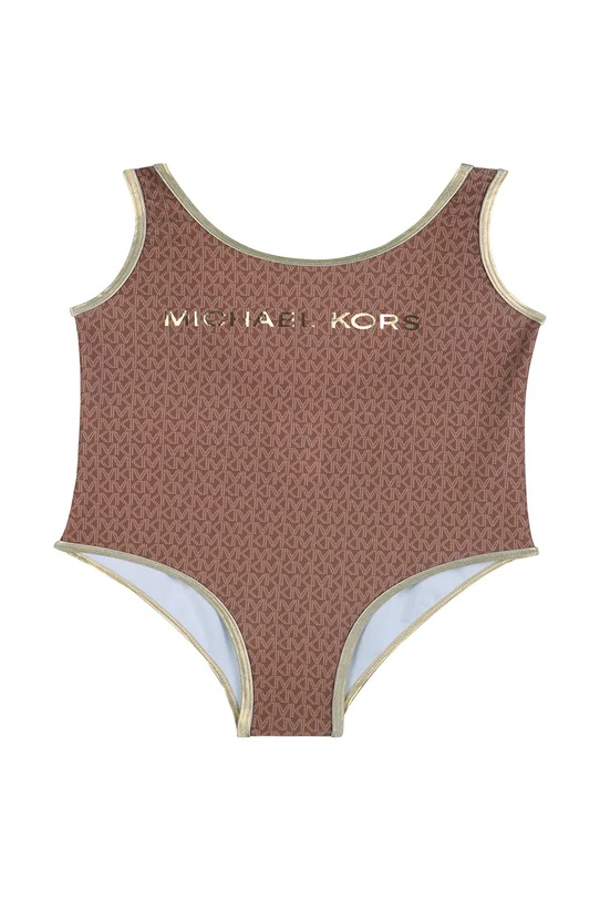 Enodelne otroške kopalke Michael Kors Mehka rjava R30560.156