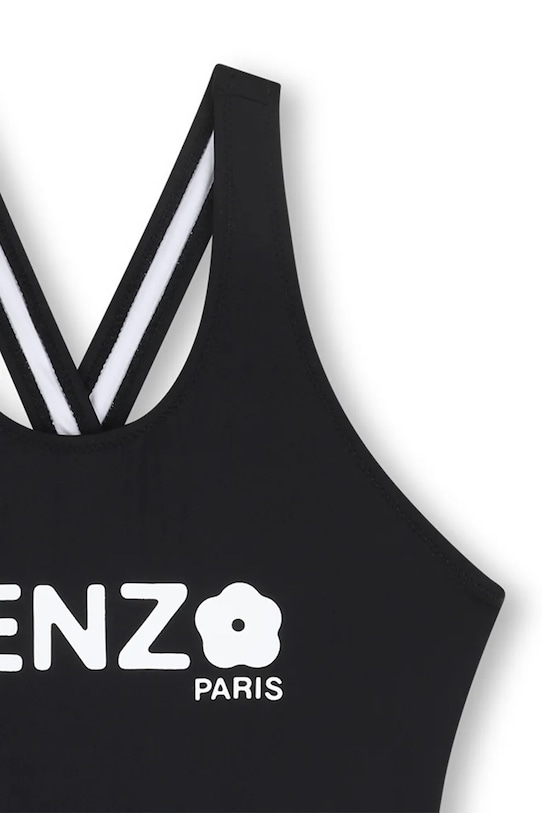 Dievča Jednodielne detské plavky Kenzo Kids K61789.156 čierna