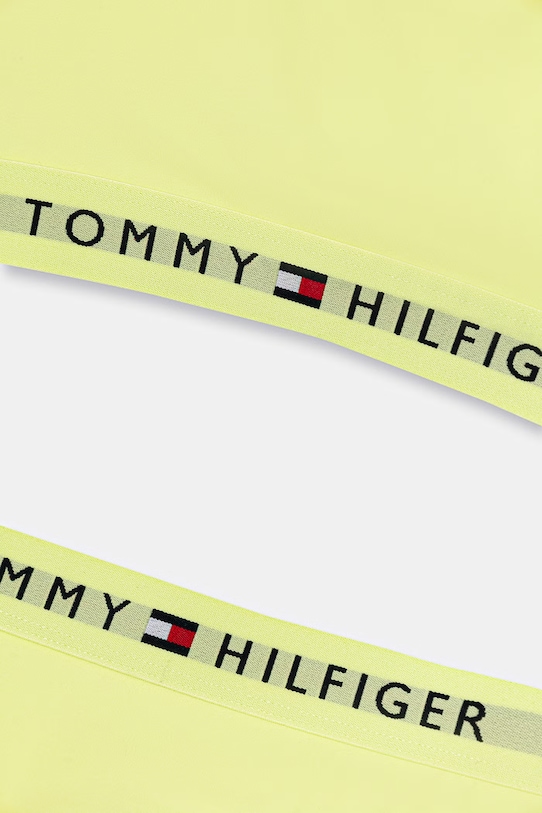 DÍVKA Tommy Hilfiger dvoudílné plavky dětské UG0UG00816.PPY2 zelená