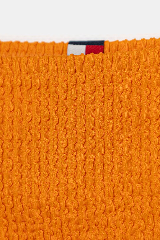 Dziewczynka Tommy Hilfiger strój kąpielowy dwuczęściowy dziecięcy UG0UG00825.PPY2 pomarańczowy