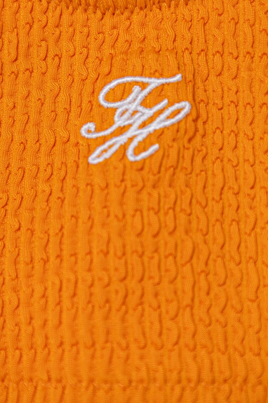 Tommy Hilfiger strój kąpielowy dwuczęściowy dziecięcy pomarańczowy UG0UG00825.PPY2