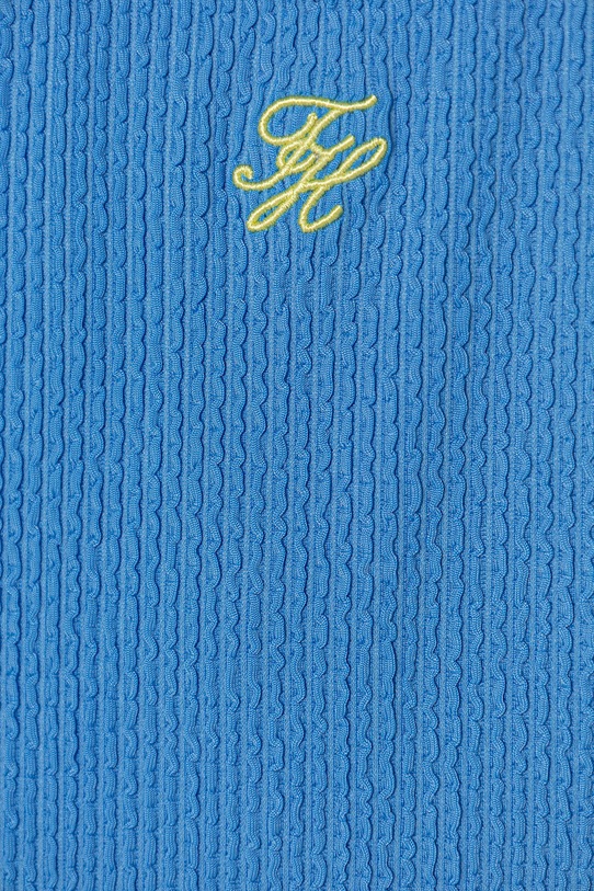 Fete Tommy Hilfiger costum de baie dintr-o singură piesă pentru copii UG0UG00826.PPY2 albastru