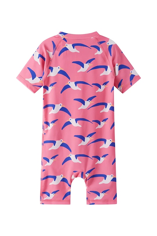 Dziewczynka Reima kombinezon plażowy dziecięcy Atlantti UV 50+ 5200131C.G.PPY2 różowy