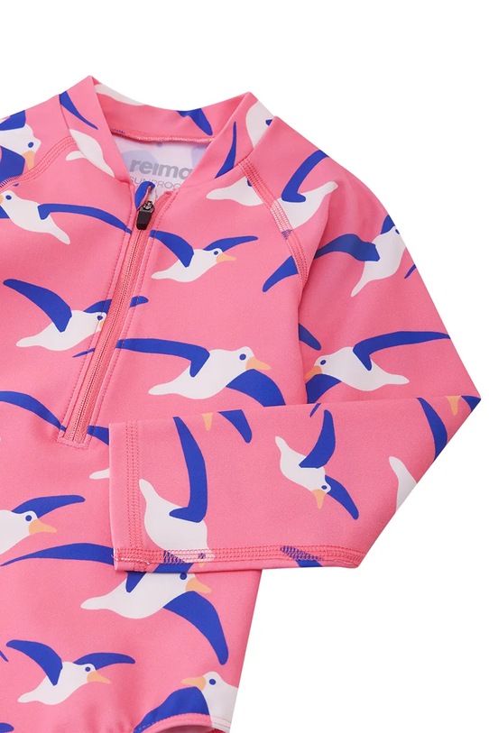 Dievča Reima jednodielne plavky detské Pihlis UV 50+ 5200417B.PPY2 ružová